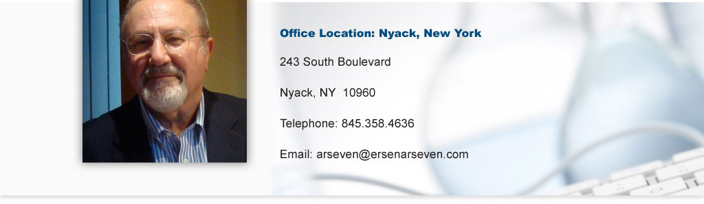 Office Location: Nyack, New York. 243 South Boulevard, Nyack, NY 10960, Telephone: 845-358-4636